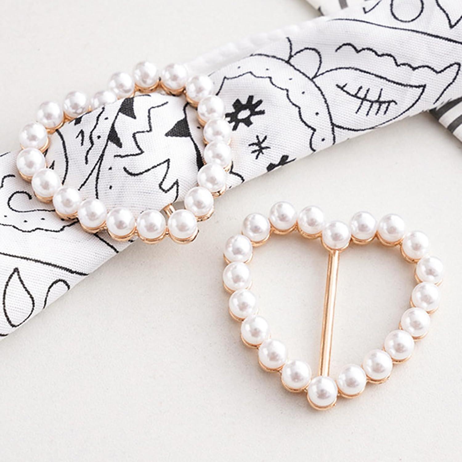 Clip de Anillo de Bufanda YANCHUN 8PCS Oro/Plata Joyería Mujer