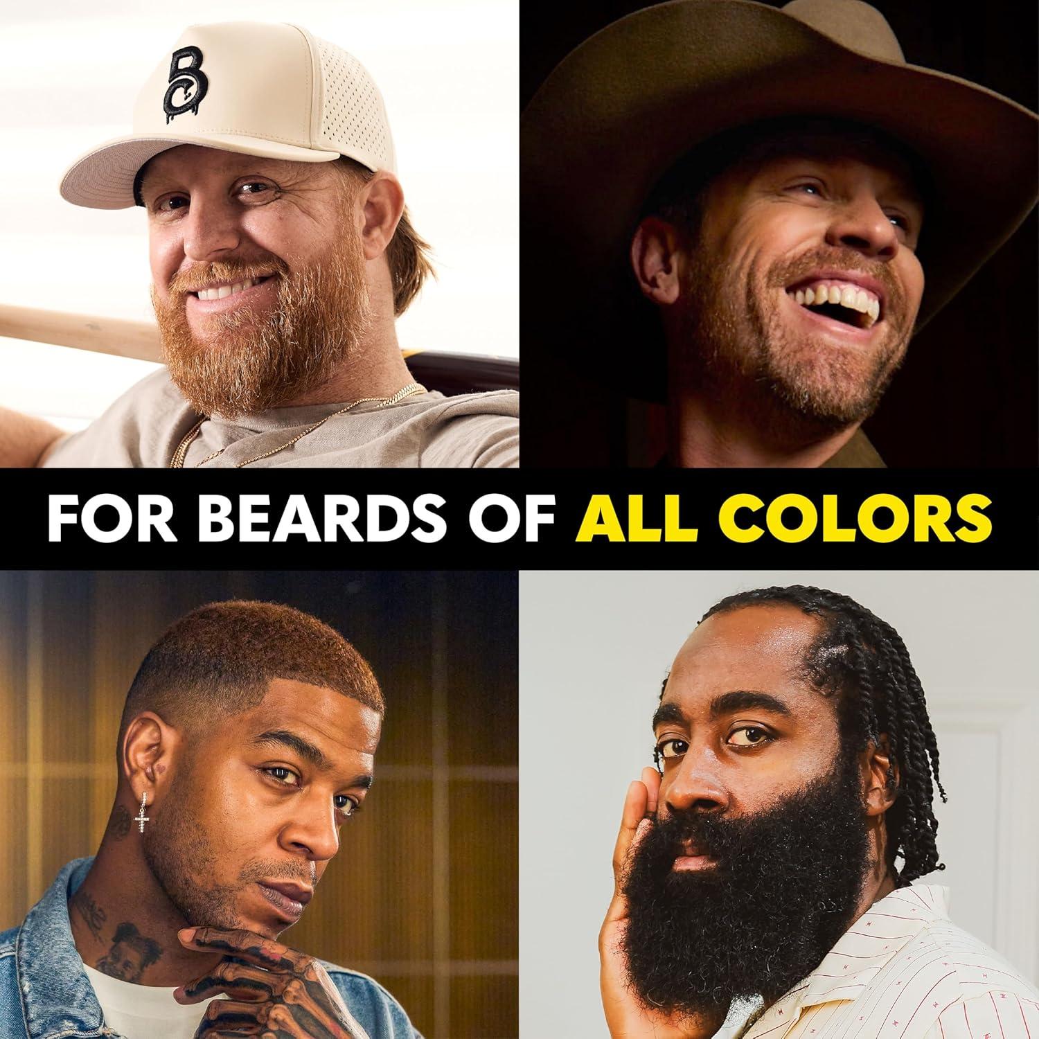 Tinte Temporal para Barba El Club de la Barba - Negro 30 Aplicaciones