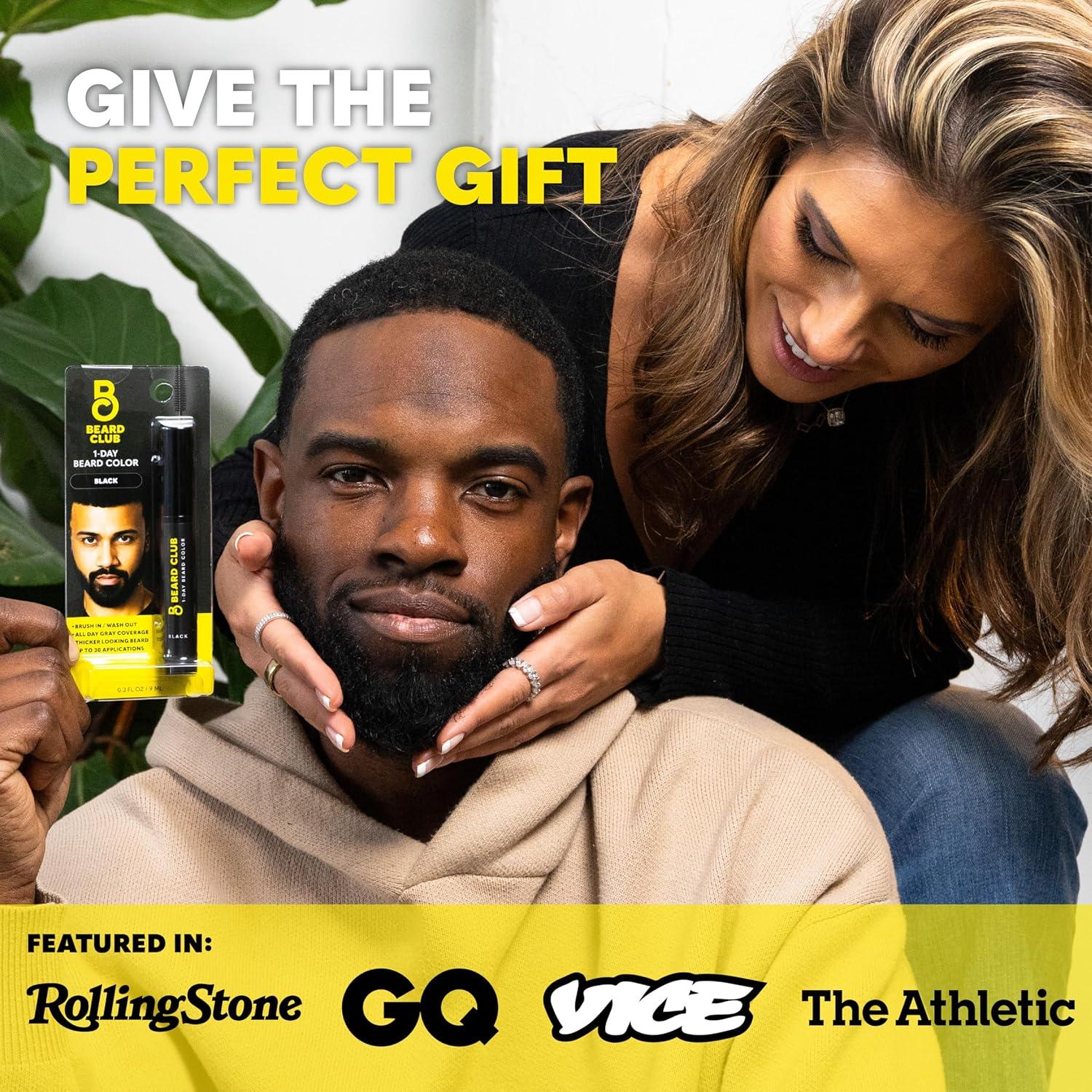 Tinte Temporal para Barba El Club de la Barba - Negro 30 Aplicaciones