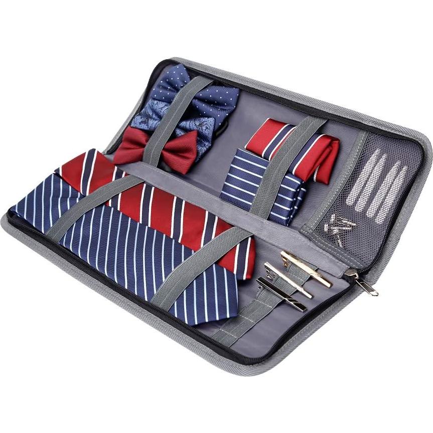 Estuche de Corbatas Modoker Negro para Hombre 41.91x15.24cm