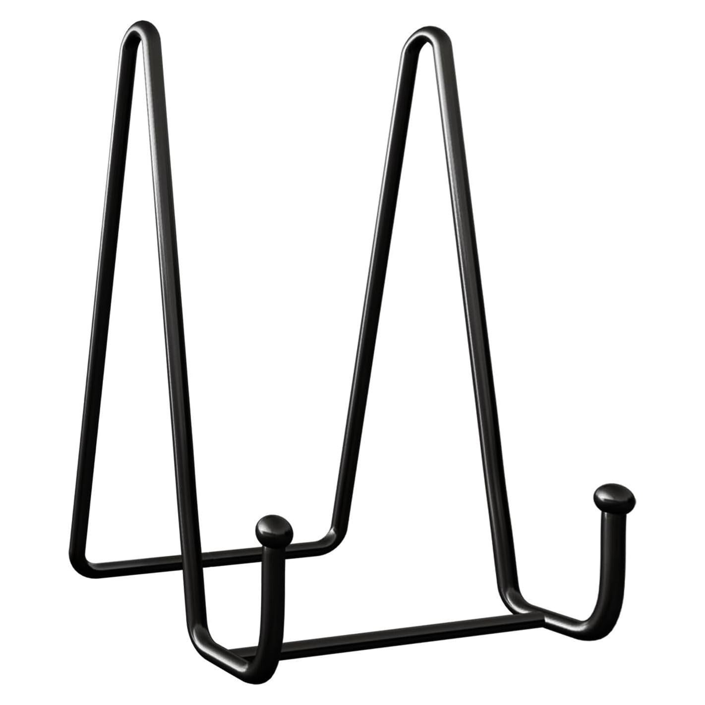 Soportes para Platos VOHMART - Paquete de 2 - 10 cm Metal Negro