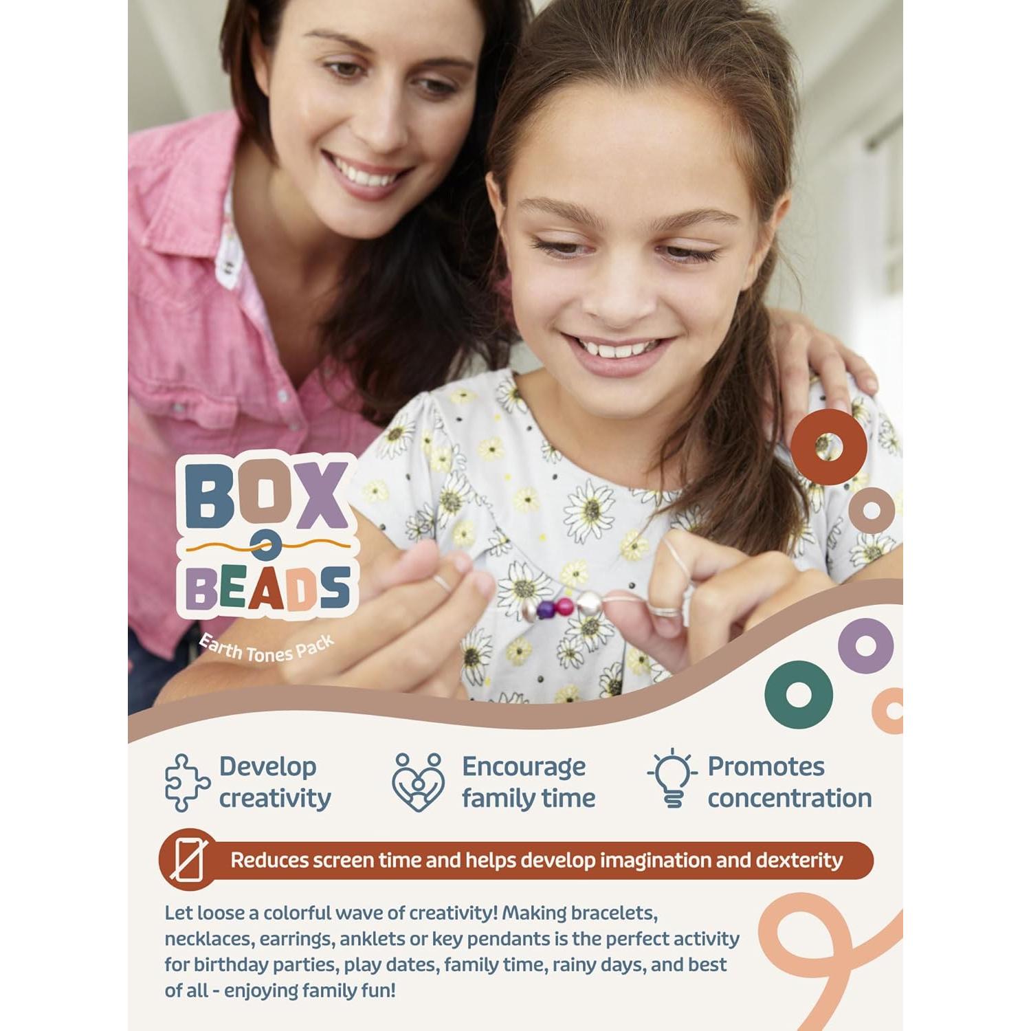 Kit de Fabricación de Pulseras Box-O-Beads - 6000 Piezas DIY