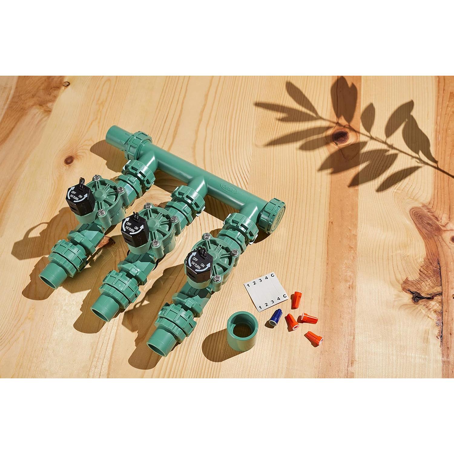 Manifold Preensamblado Orbit 57253 3 Válvulas 1,91 cm