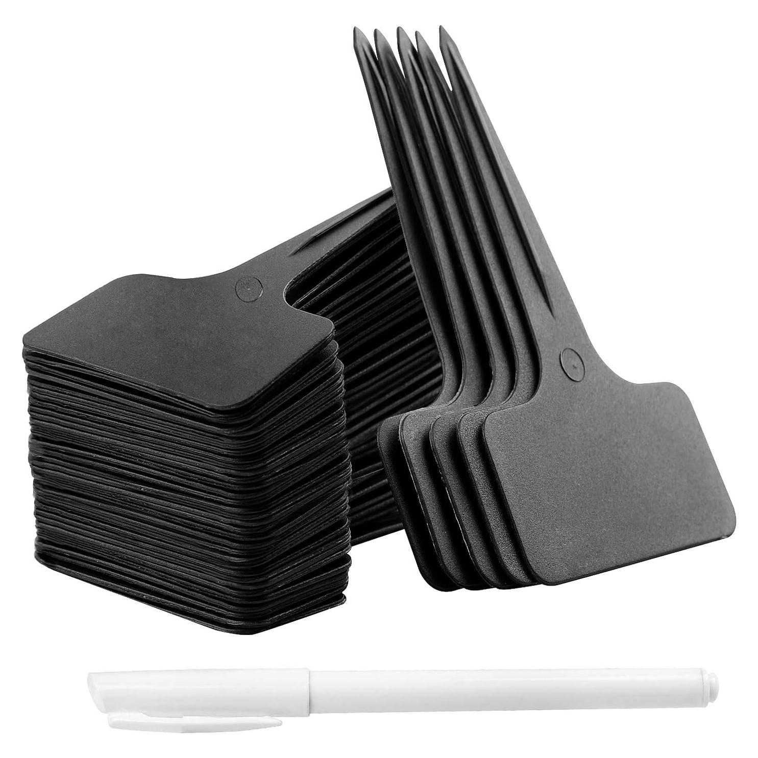 Etiquetas de Jardín Whaline 100 Pcs Tipo T Reutilizables 6x10 cm