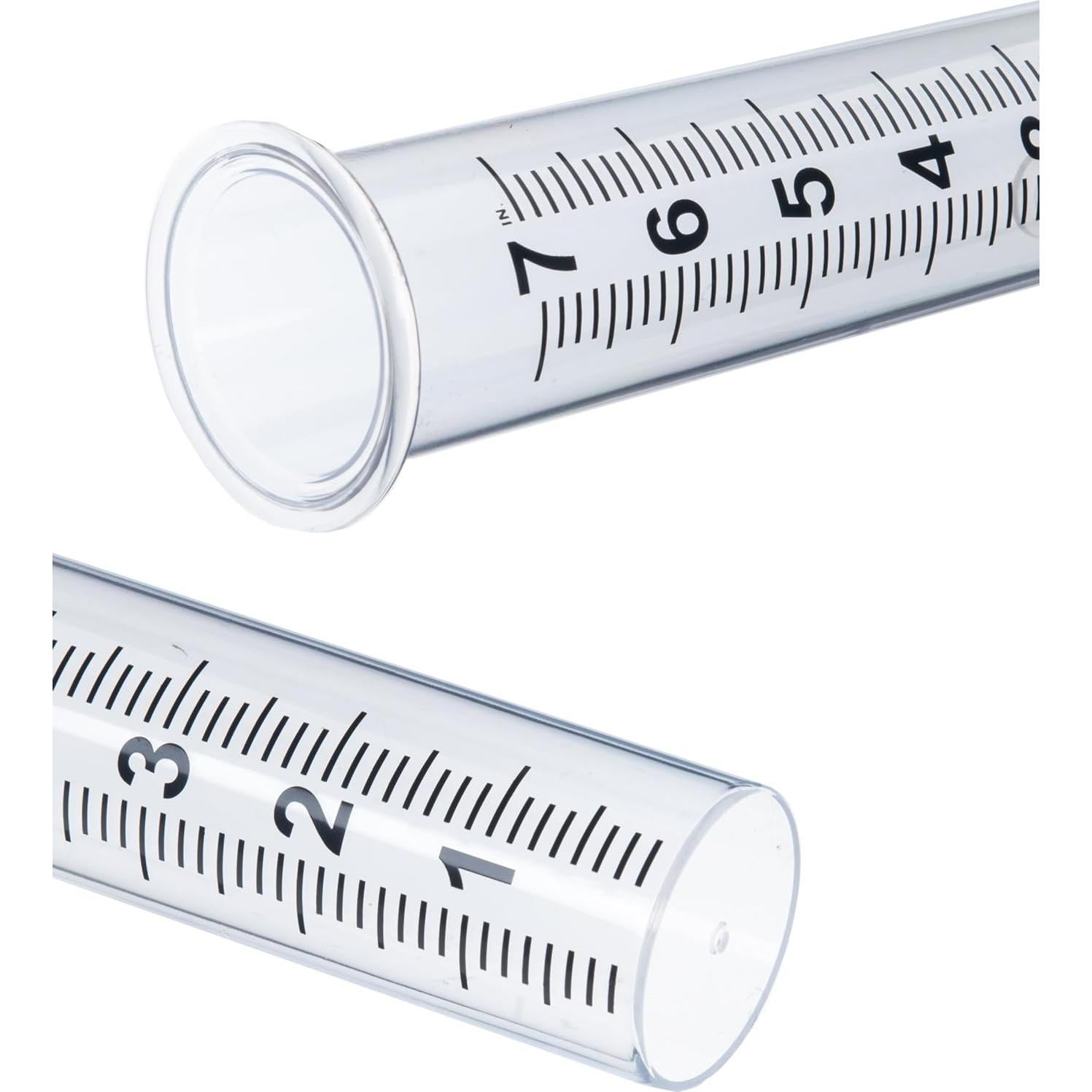 Tubo de Reemplazo para Pluviómetro Mateda 17.78 cm 2 Piezas