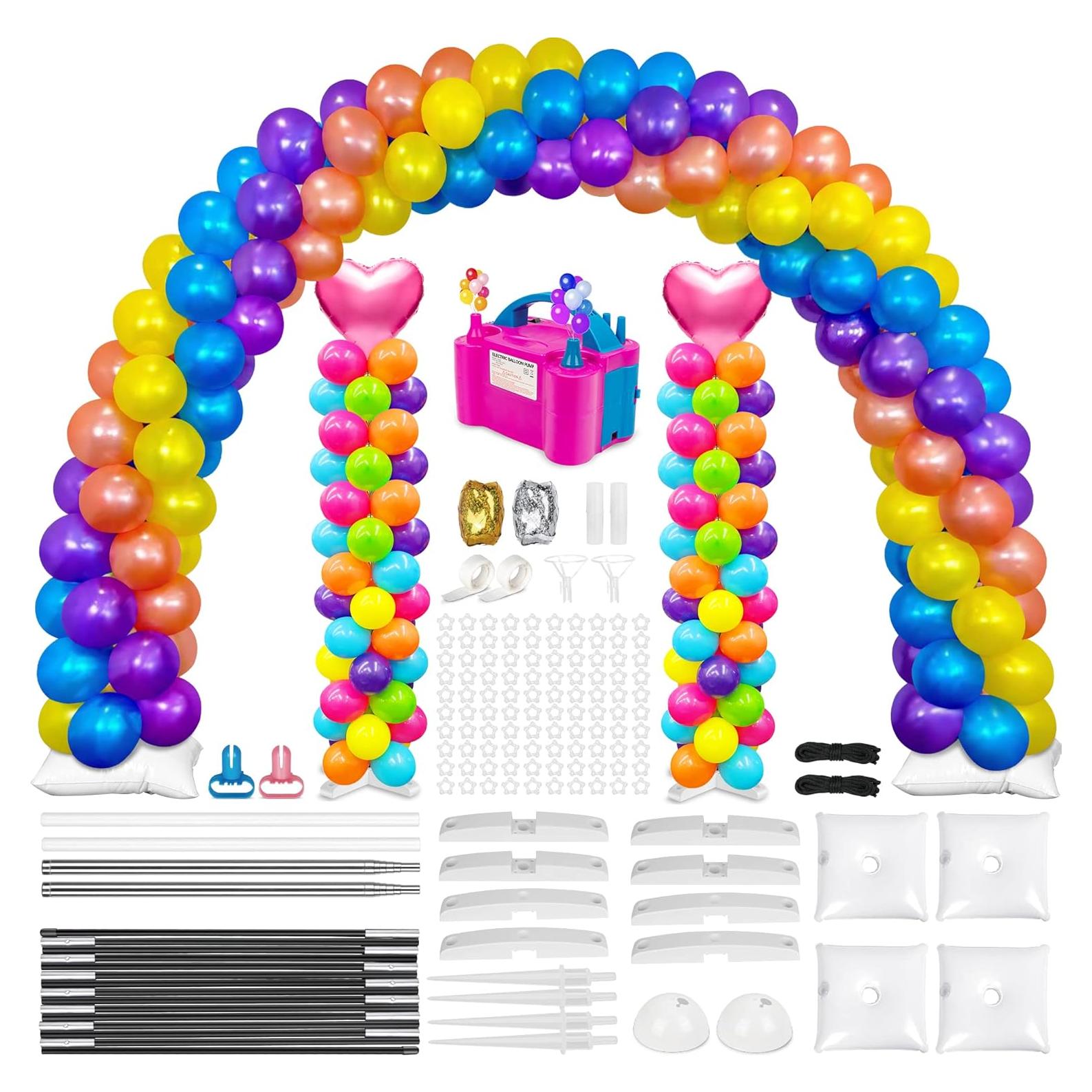 Kit de Arco de Globos Toosci con Bomba Eléctrica y Soportes