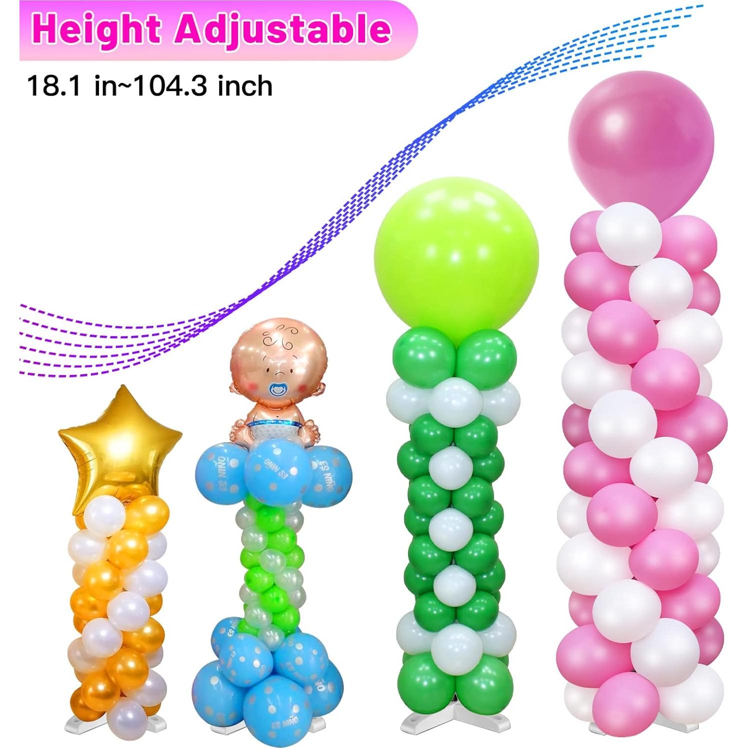 Kit de Arco de Globos Toosci con Bomba Eléctrica y Soportes