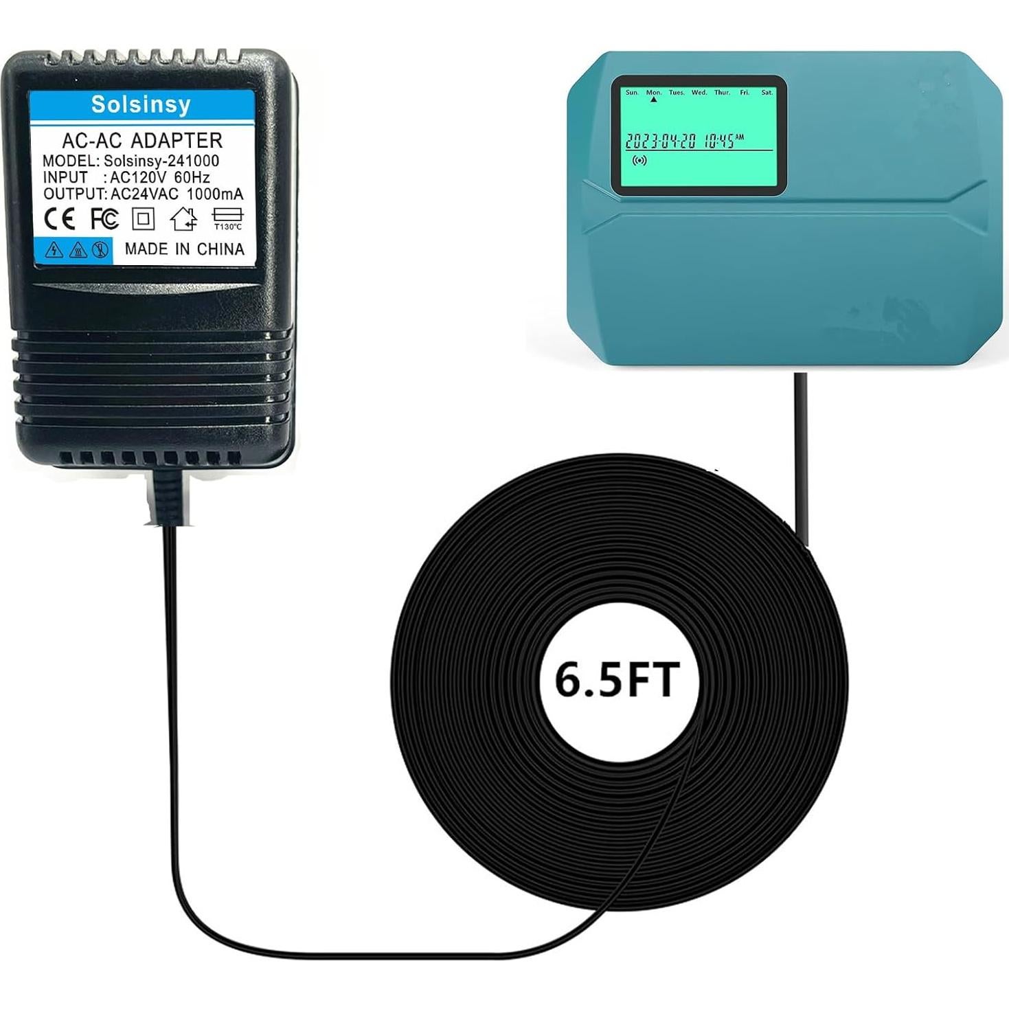 Transformador 24VAC Rachio para riego 8/16 zonas