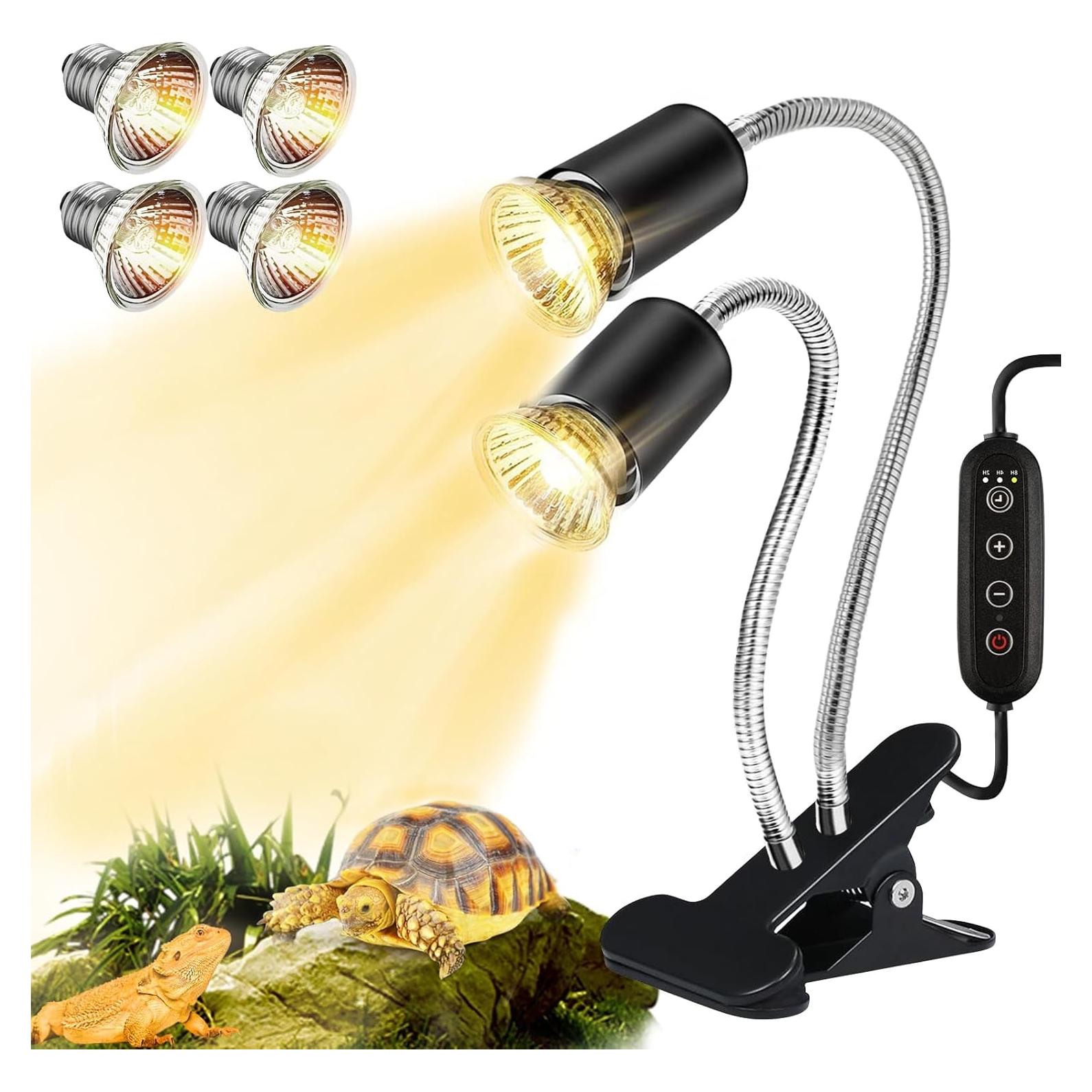 Lámpara de Calor para Reptiles Lachesan E26 25W y 50W Dimmable