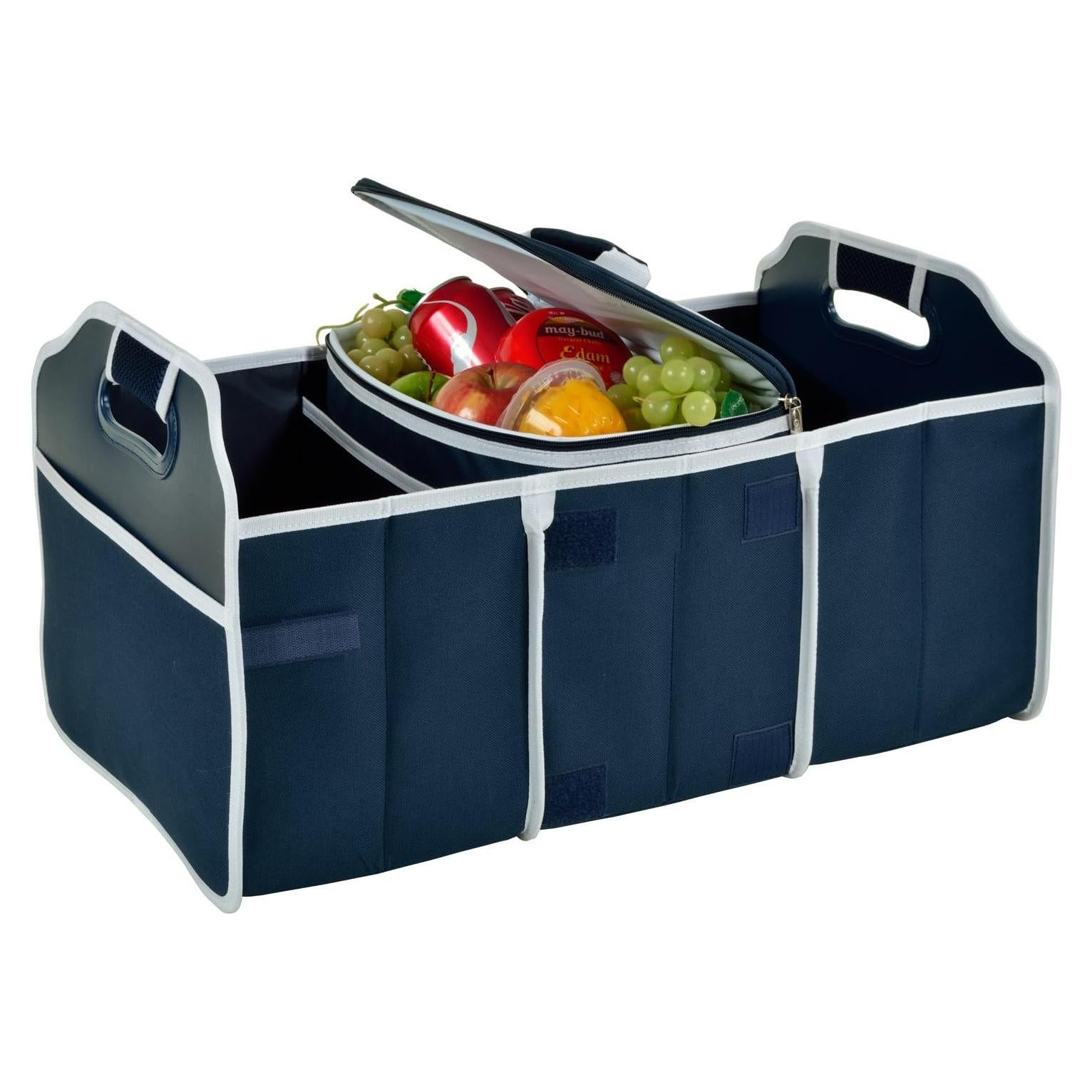 Organizador de Maletero Plegable Picnic en Ascot 3 Secciones con Enfriador