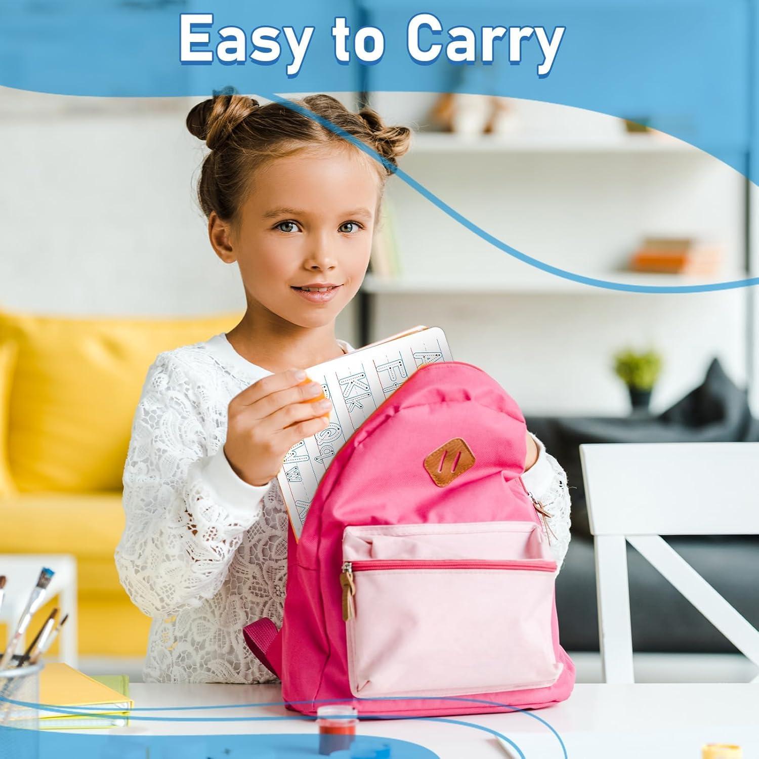 24 Piezas Pizarras Borrables Naozinebi 30x22 cm Trazado ABC