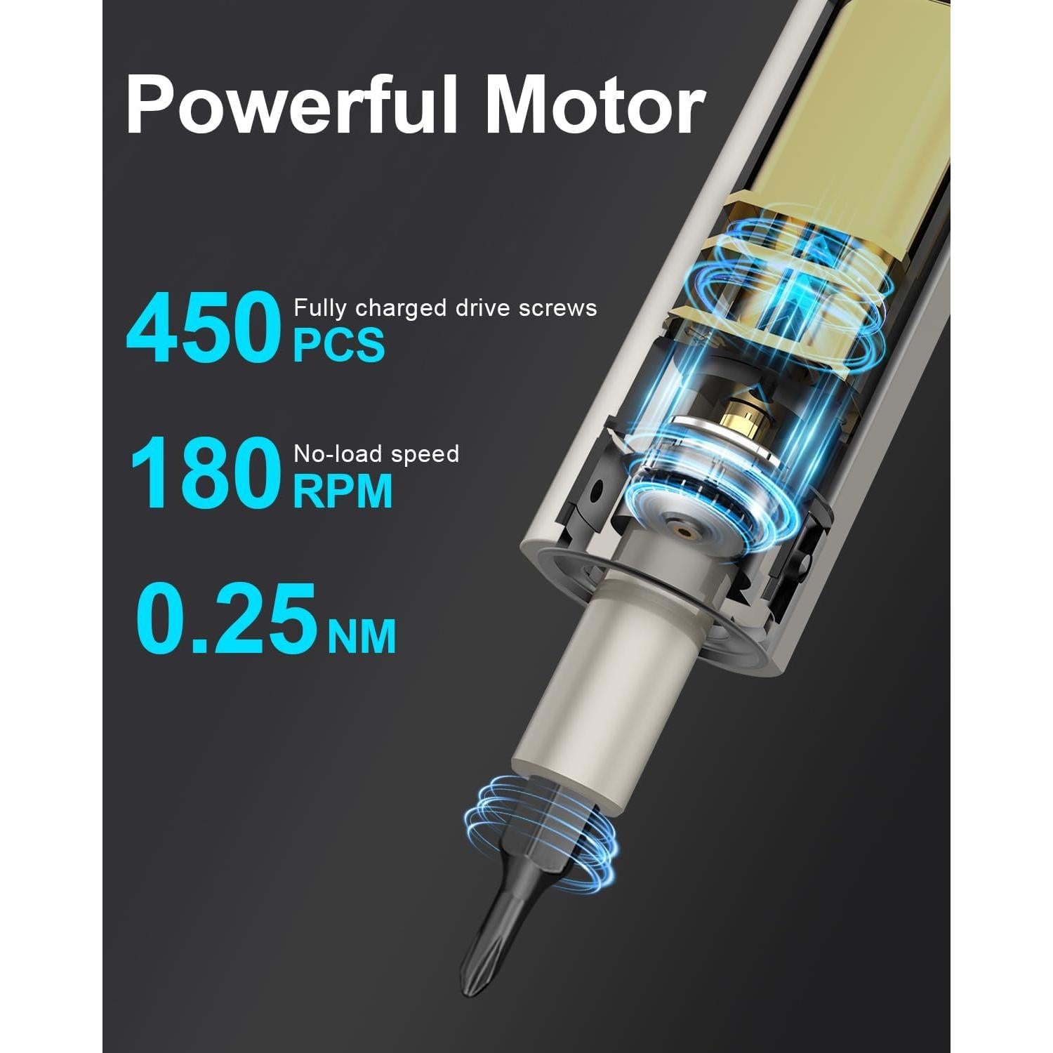 Destornillador Eléctrico HYCHIKA 67 en 1 Recargable LED