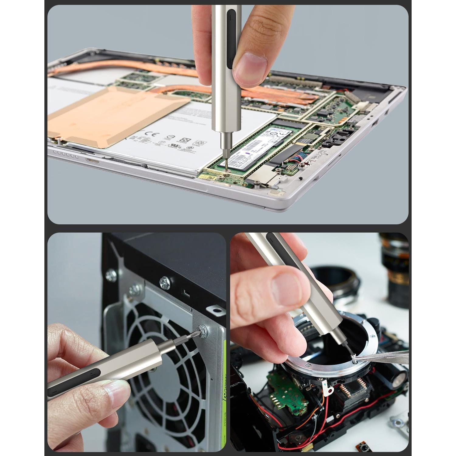 Destornillador Eléctrico HYCHIKA 67 en 1 Recargable LED