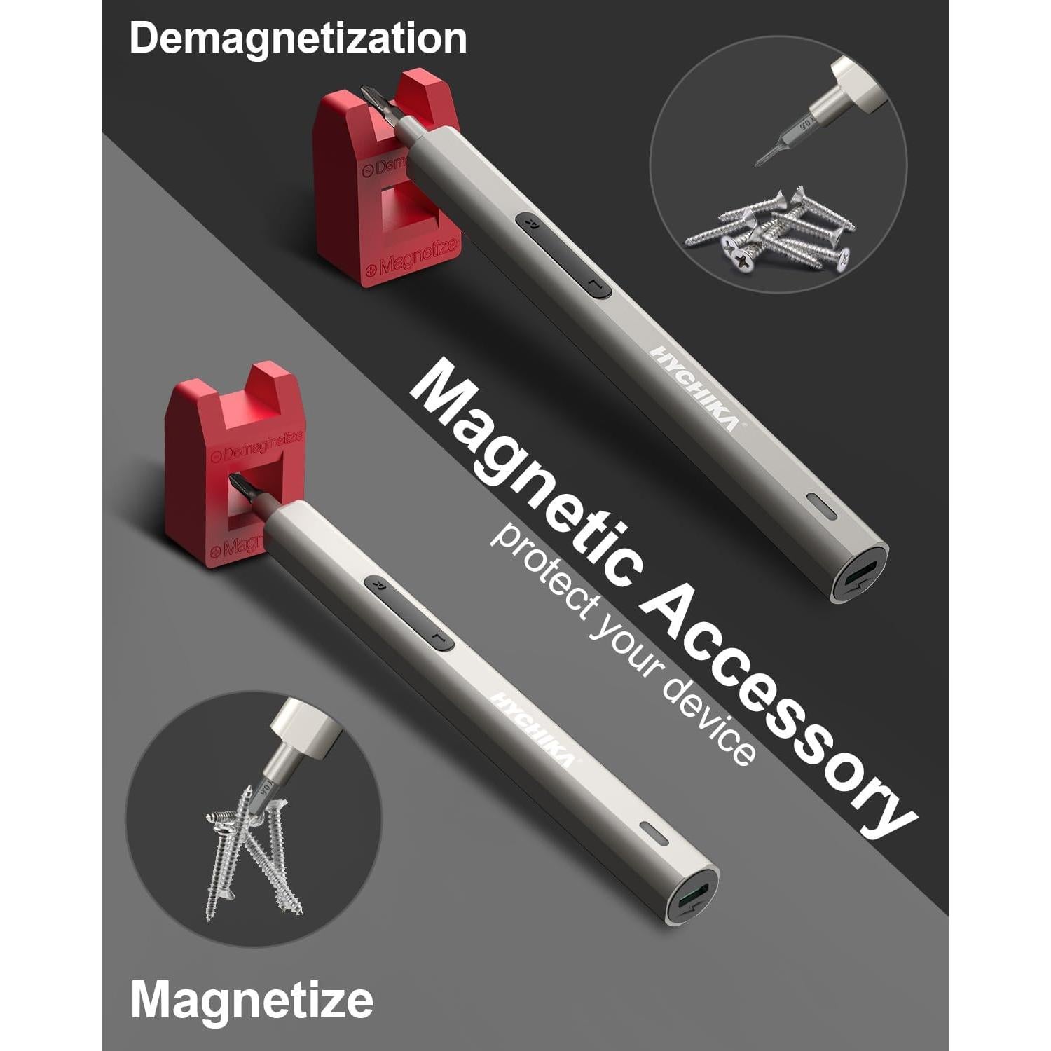 Destornillador Eléctrico HYCHIKA 67 en 1 Recargable LED