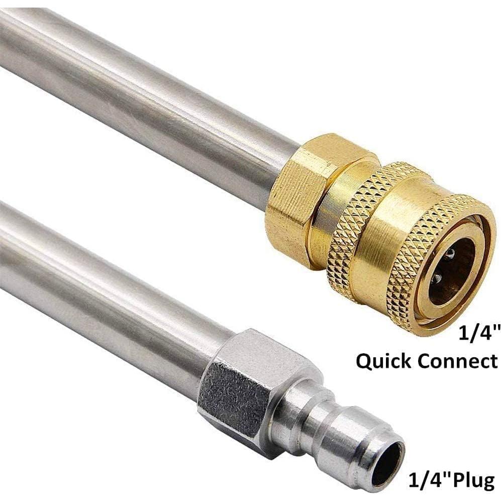 Limpiador de Chasis a Presión YUET 2-en-1 4000 PSI Kit 7 Piezas