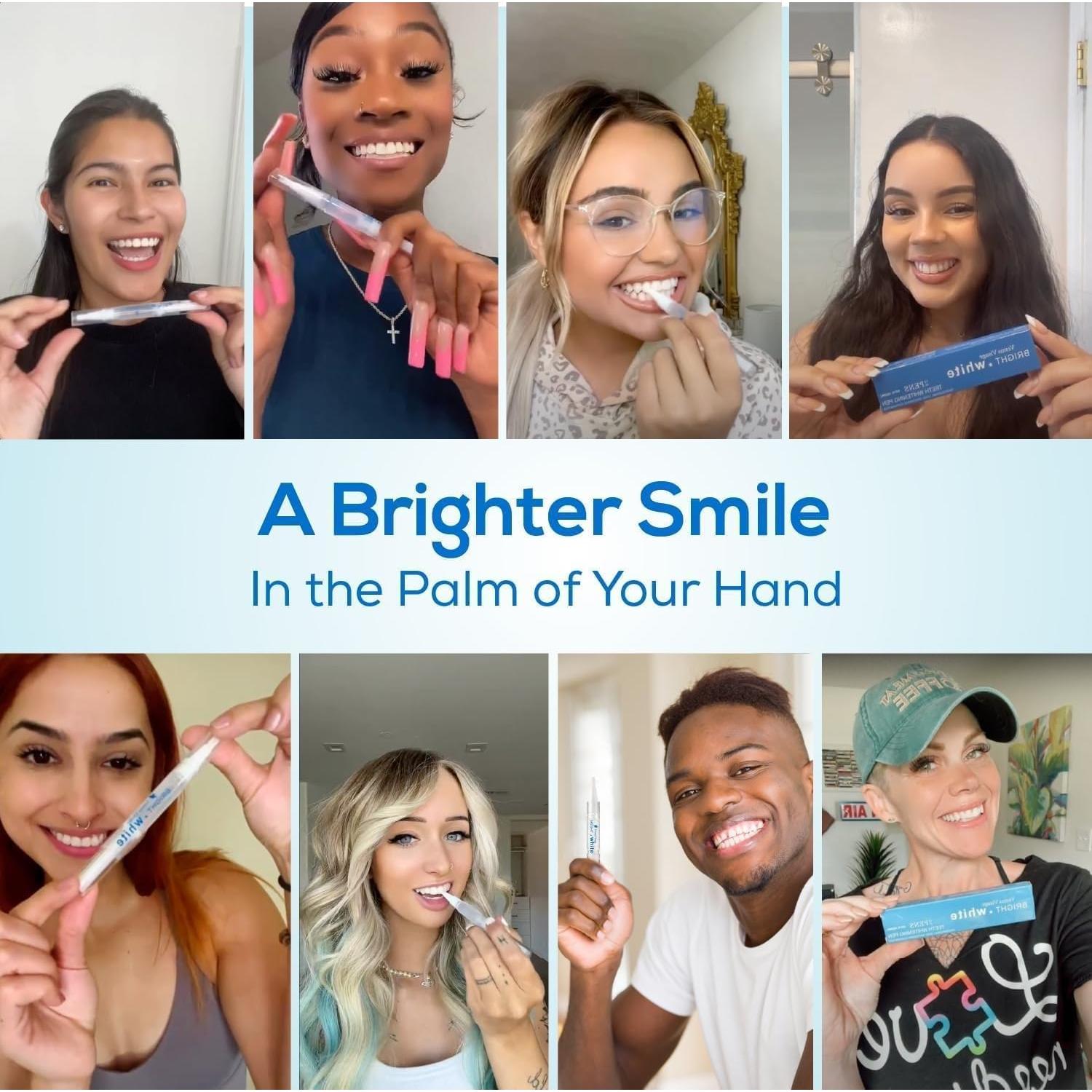 Bolígrafo Blanqueador de Dientes Venus Visage - Gel Menta - 3 Piezas