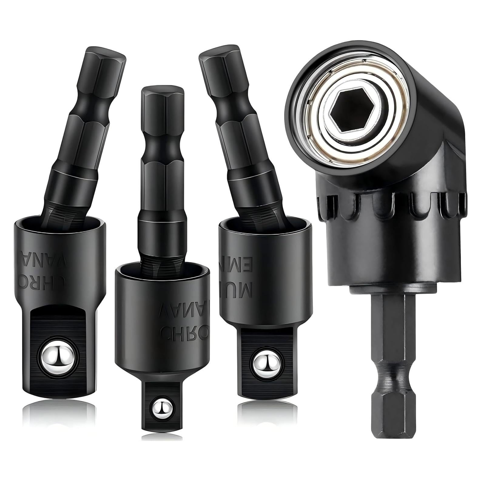 Juego de adaptadores de socket de 3 piezas GUYINOYI 105°