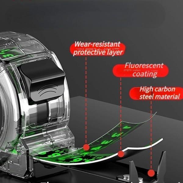 Cinta Métrica Retráctil Marhynchus 5m Acero Inoxidable