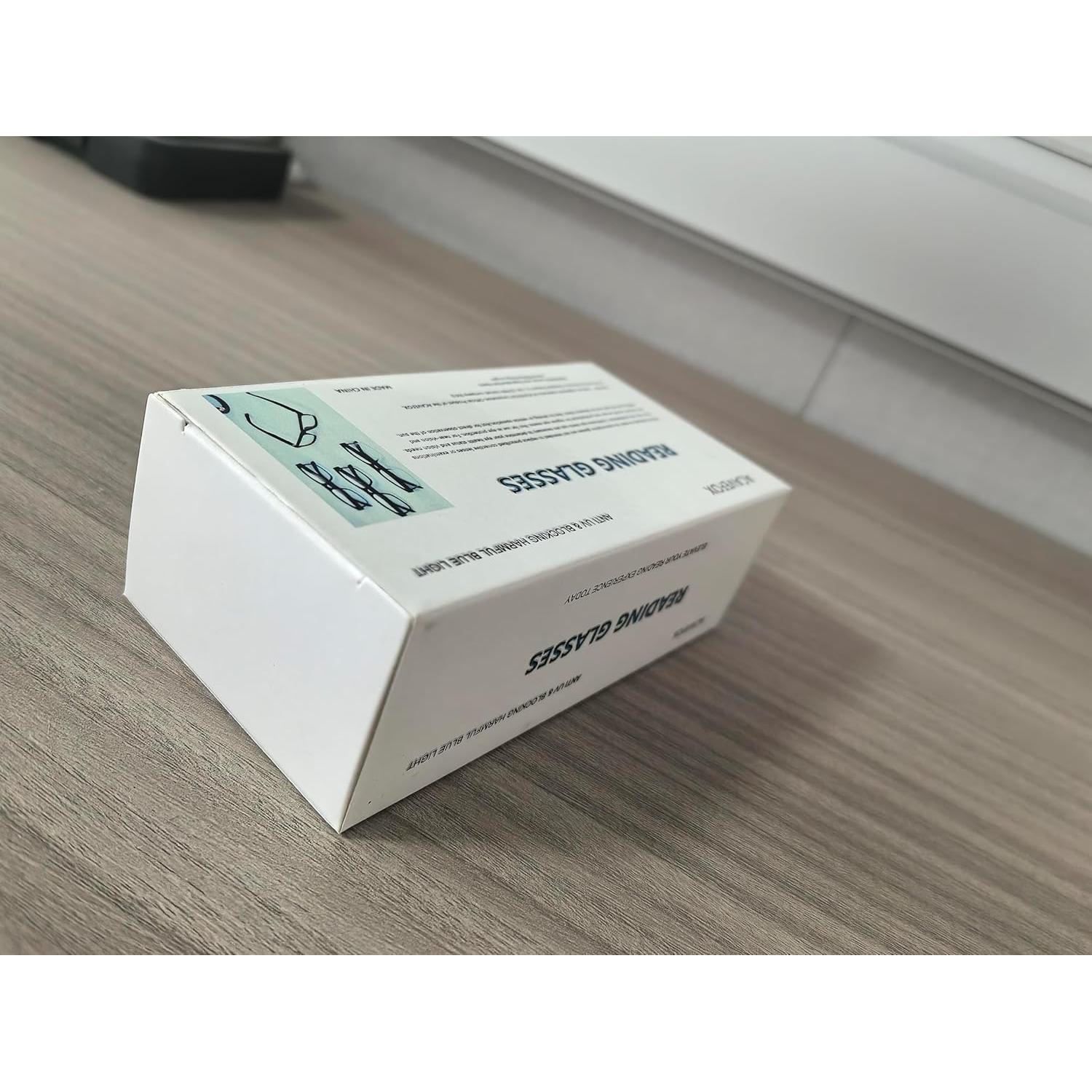 Paquete de 4 Gafas de Lectura Acavefox 1.0 Bloqueo Luz Azul