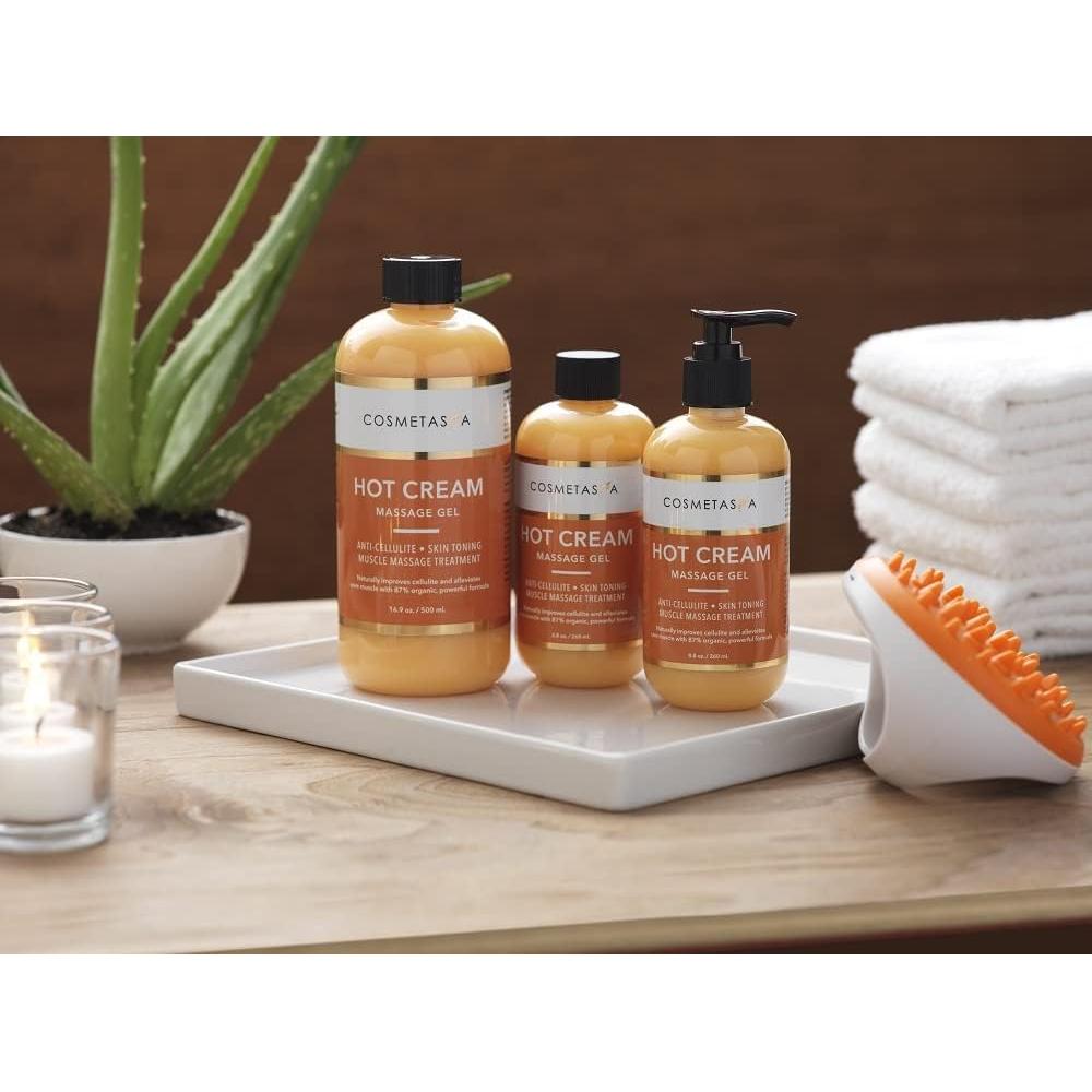 Gel de Masaje Cosmetasa Hot Cream 248g - Anticelulitis Natural