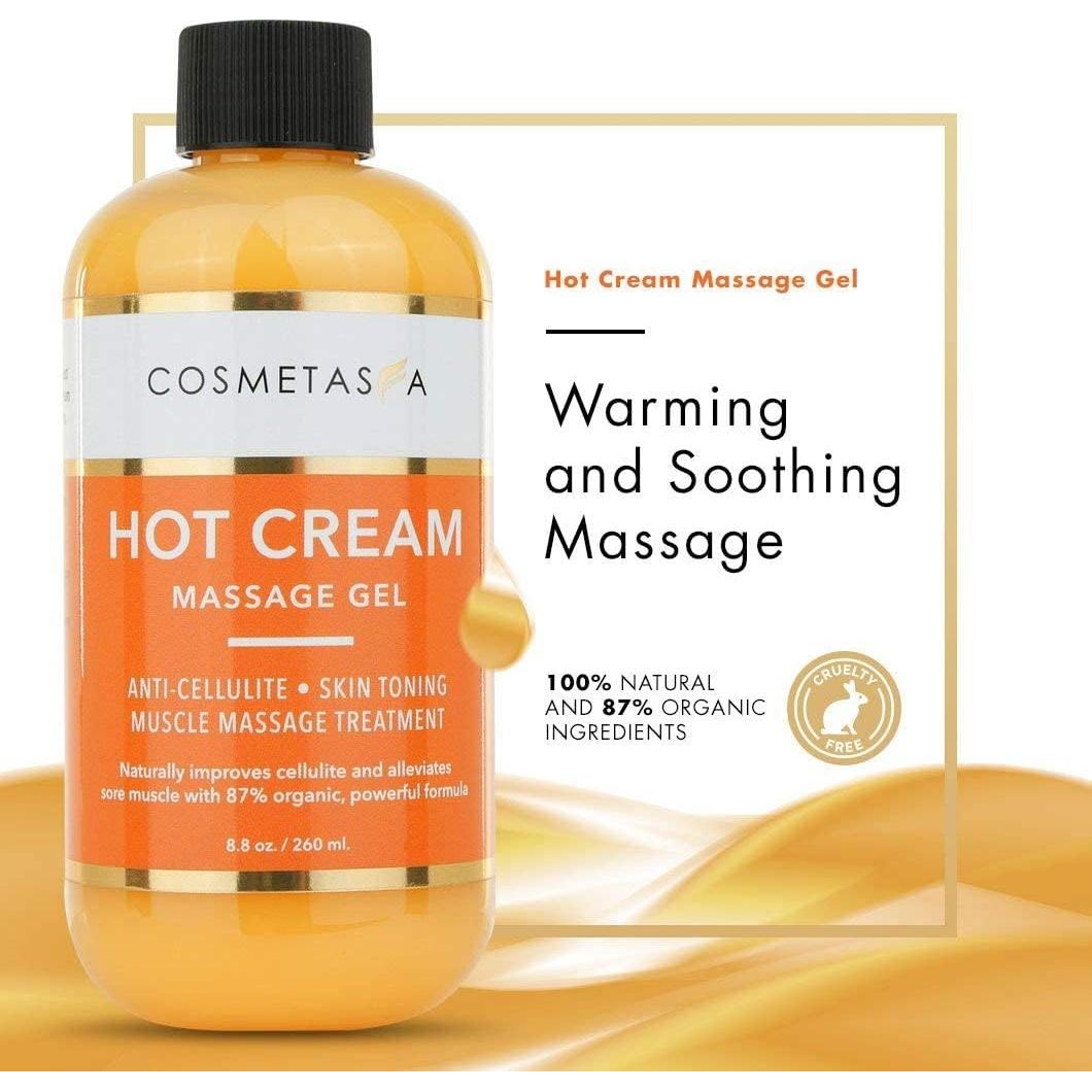 Gel de Masaje Cosmetasa Hot Cream 248g - Anticelulitis Natural