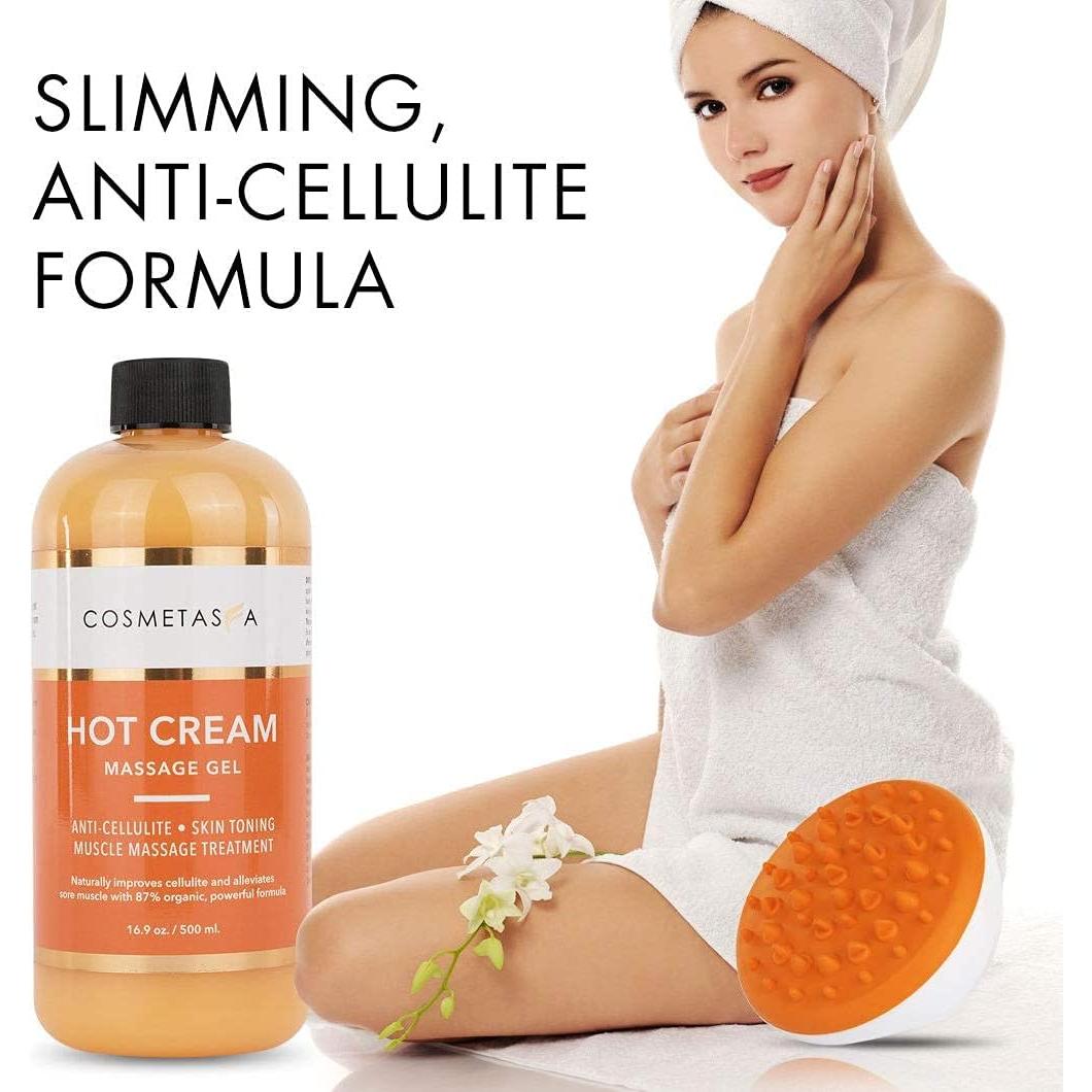 Gel de Masaje Cosmetasa Hot Cream 248g - Anticelulitis Natural