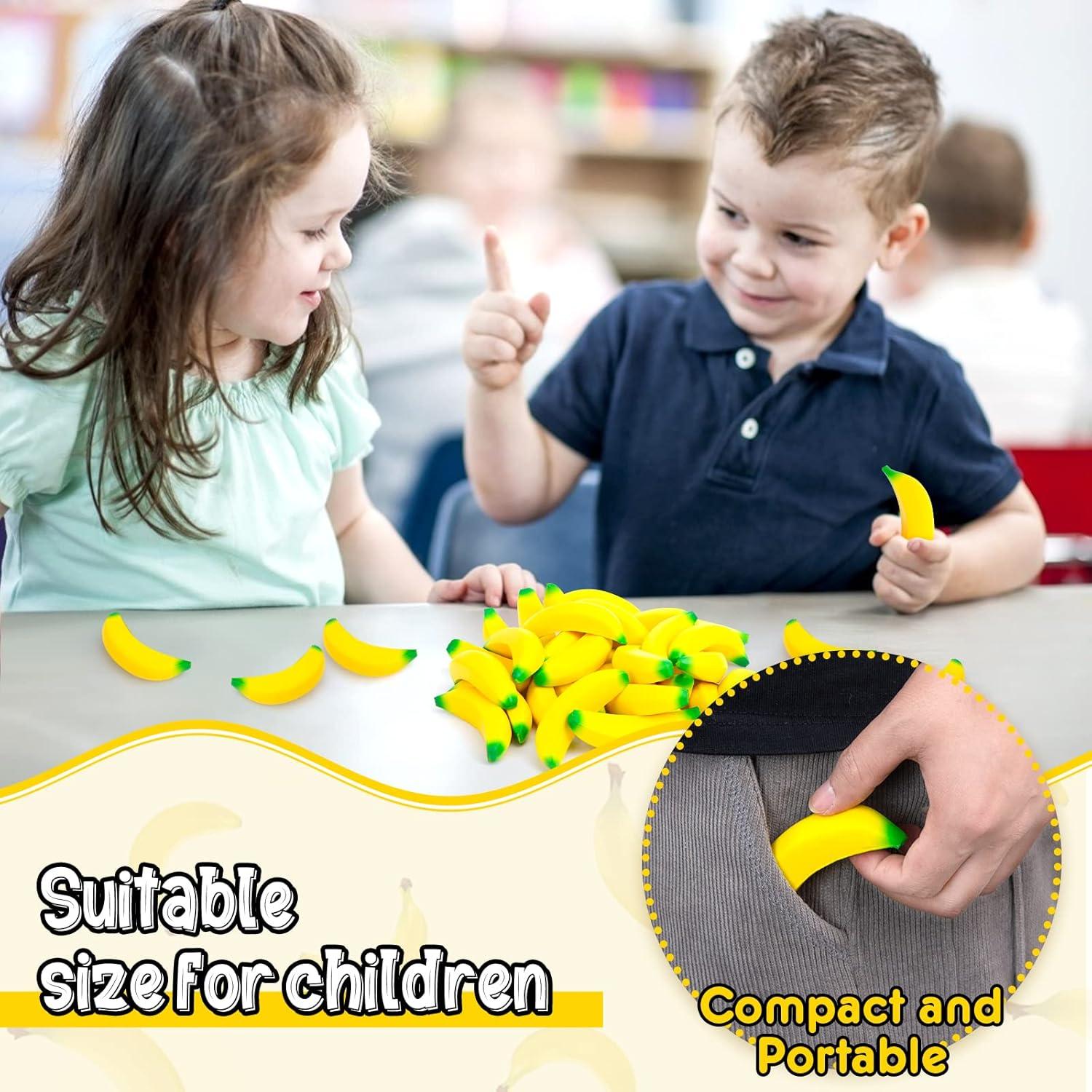 Juguetes Antiestrés de Plátano LovesTown 15PCS - Para Niños