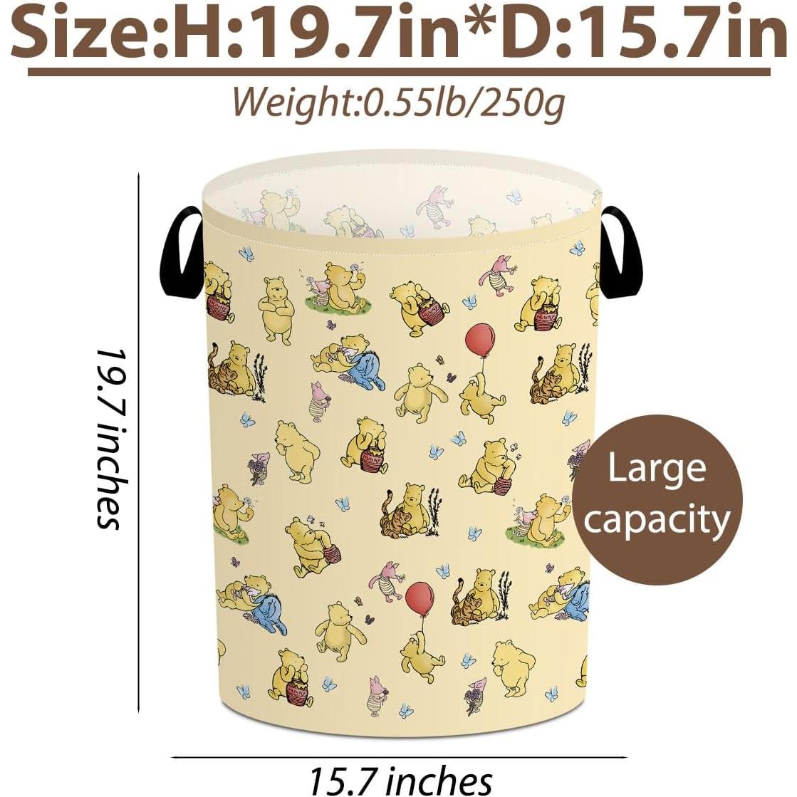 Cesta de Ropa Winnie Tillfuru 40x50cm Impermeable Amarillo