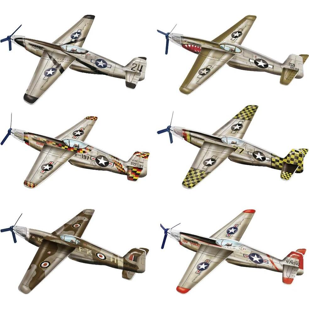 Paquete de 24 Aviones Planeadores JOYGOGO - 6 Diseños Diversos