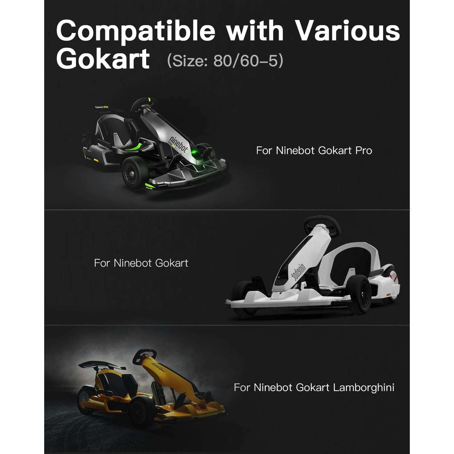 Rueda Frontal Stio GoKart para Ninebot Gokart Pro 1,49 kg