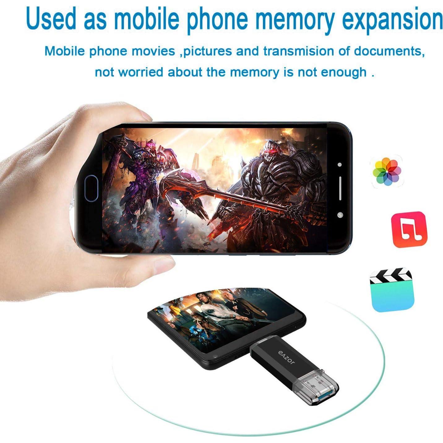 Unidad Flash USB C 32GB eazor Doble OTG a Prueba de Agua