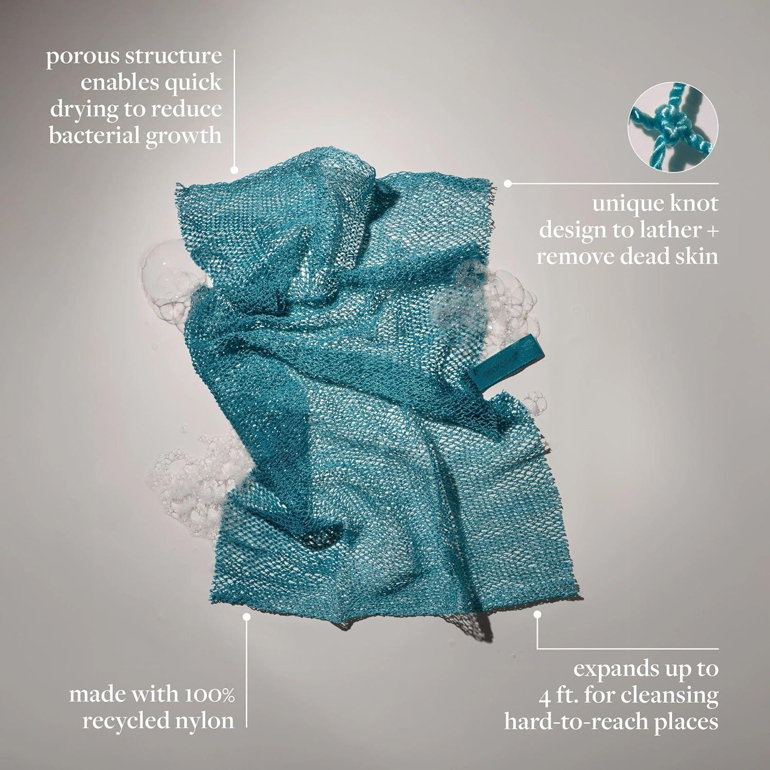 Red de Baño Exfoliante EcoTools - 1 Unidad, Ecológica y Vegana