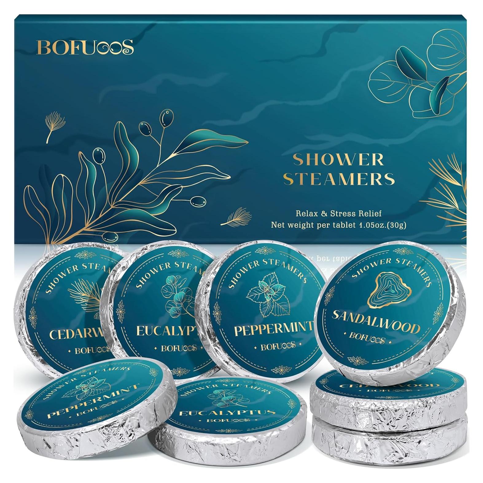 Baños de Vapor Aromaterapia Bofuoos - Regalo Hombre Azul