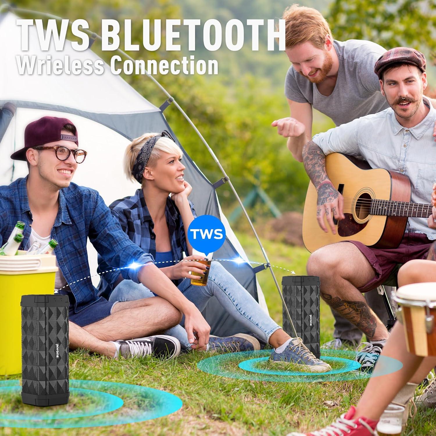 Altavoces Bluetooth Portátiles BUGANI M99 TWS 40W Impermeables