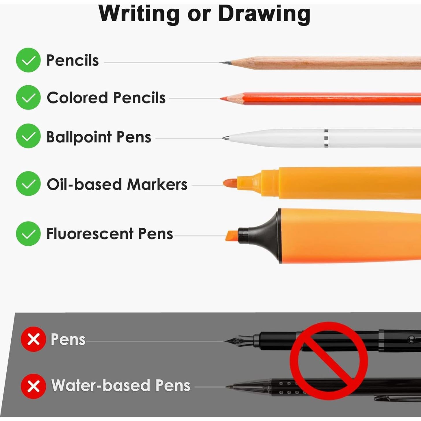 Notas Adhesivas Transparentes MIUTME 500 Pcs 7 Colores 7.62 cm