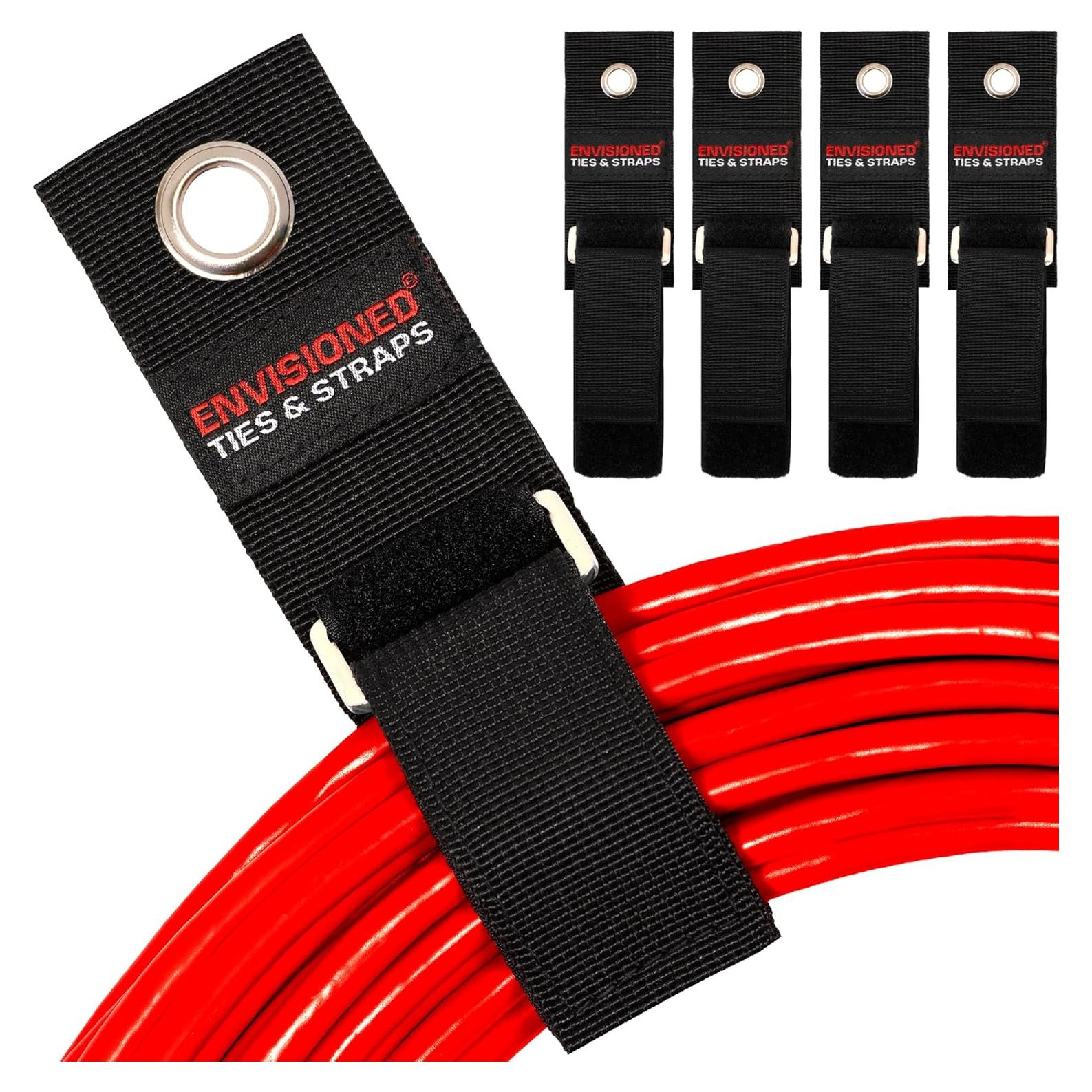 Correas Colgantes Nylon ENVISIONED 2.54 cm x 20.32 cm - 4 Piezas