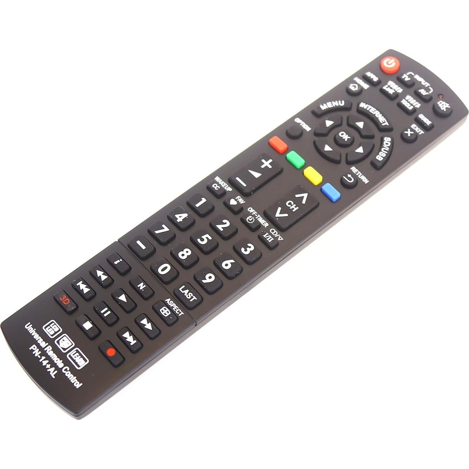 Control Remoto Reemplazo Panasonic NTR-001 para Televisores