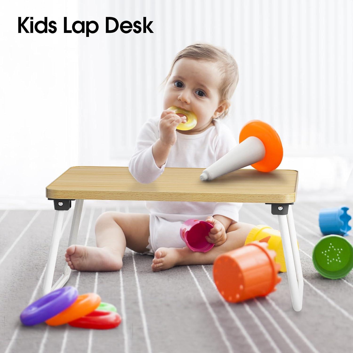 Bandeja Plegable para Computadora Portátil Ybj-ake Beige 43x31 cm