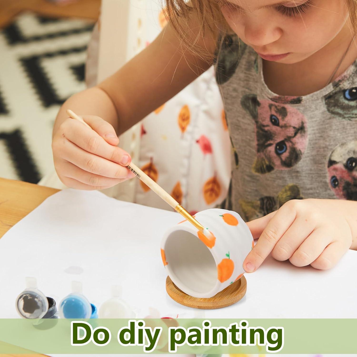 Remerry 12 Macetas Suculentas Cerámica 6 Estilos 6.35 cm