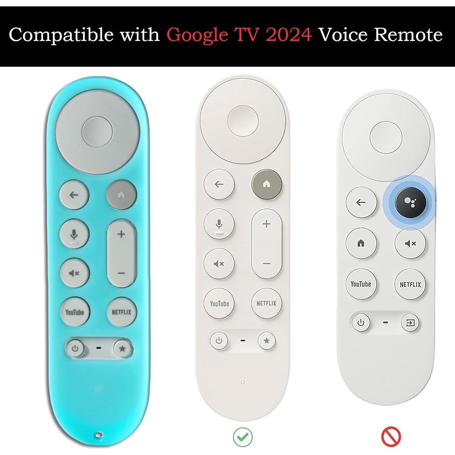 Funda Protectora Gavyqier para Control Remoto Google TV 4K 2024