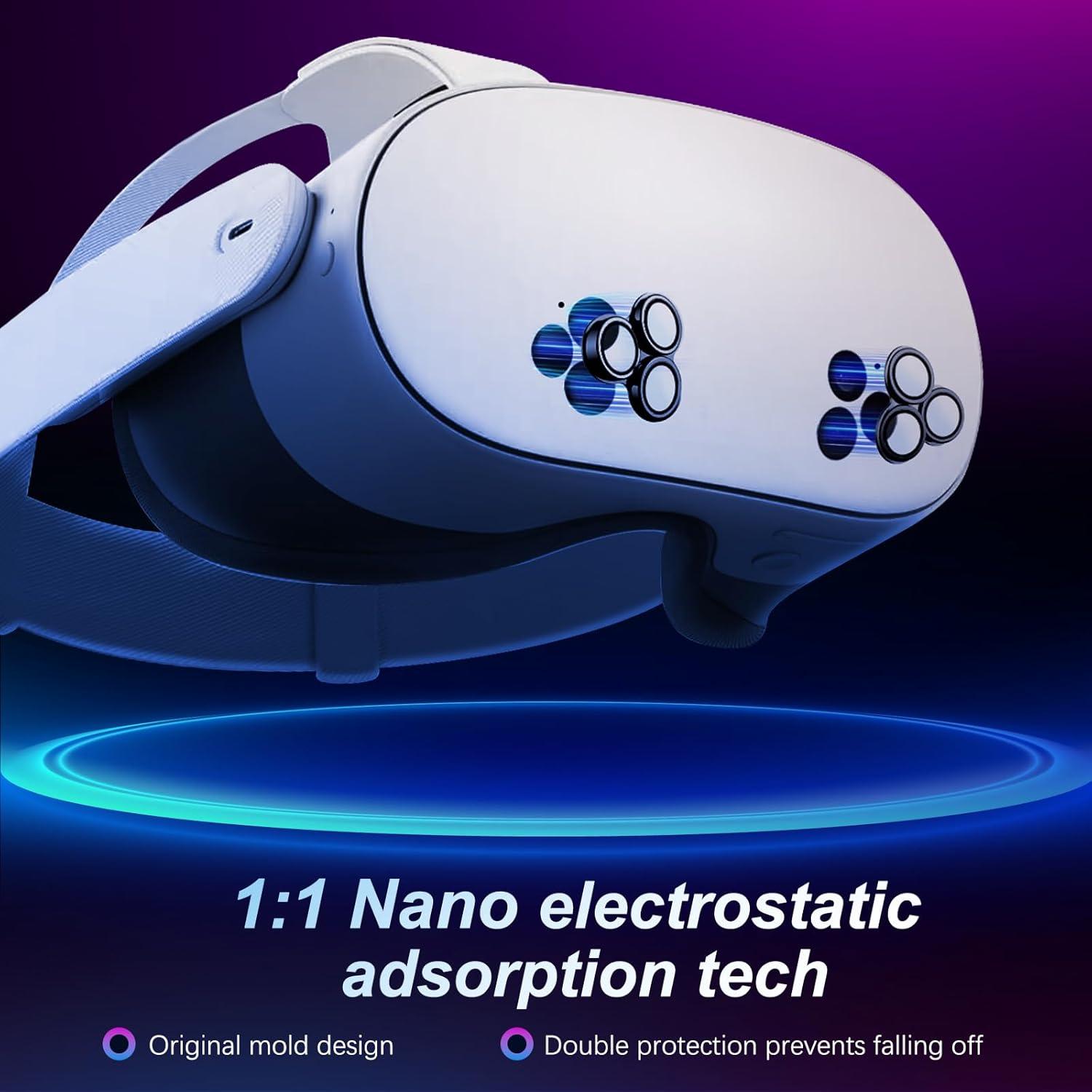 Protector de Lente Oculus Meta Quest 3 Vidrio Templado 9H