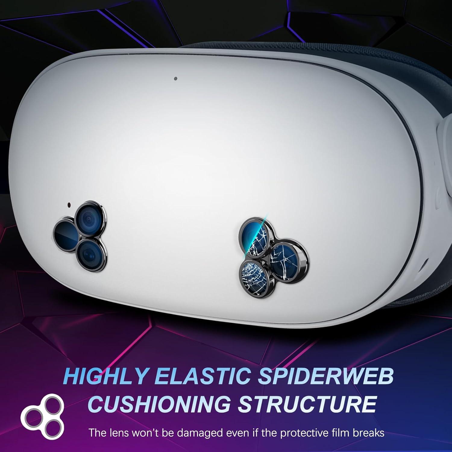 Protector de Lente Oculus Meta Quest 3 Vidrio Templado 9H