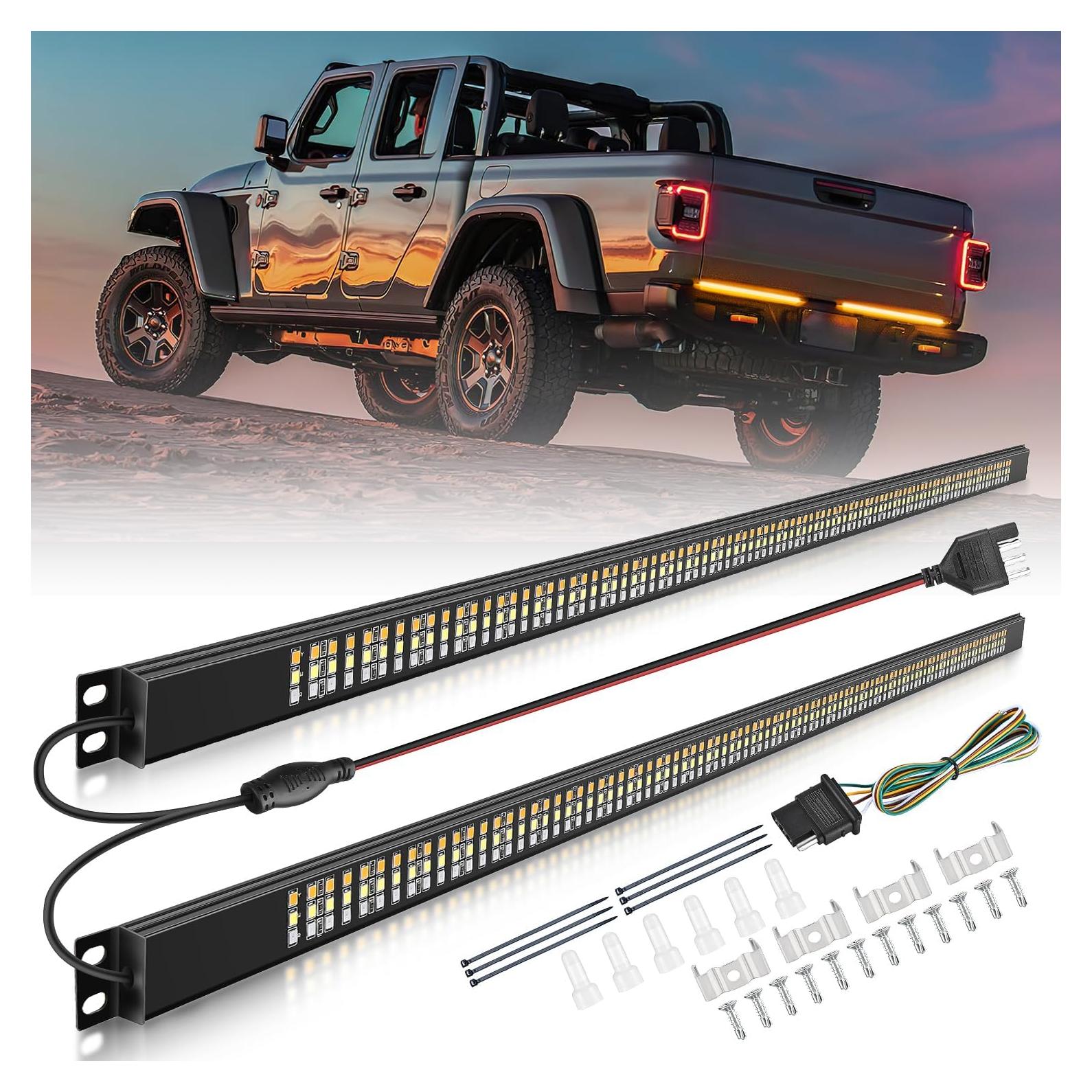 Barra de Luz de Puerta Trasera Nilight 142 cm LED 576 SMD