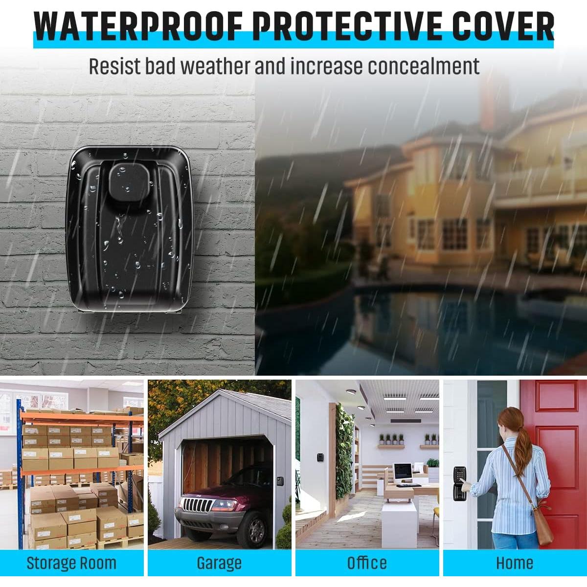 Caja de Llave TEUEN con Cerradura de Combinación Impermeable