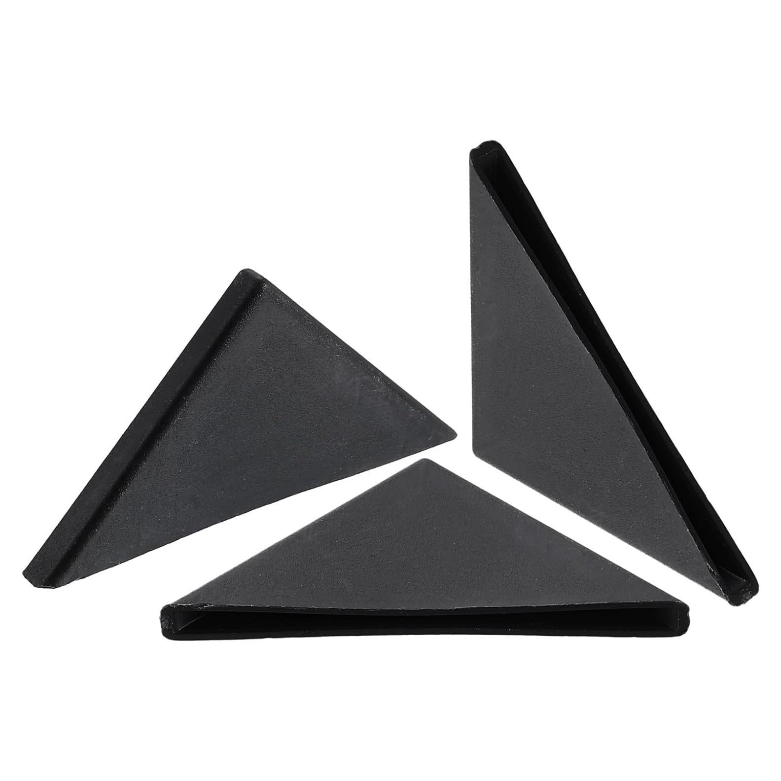 Protectores de Esquinas de Plástico uxcell 50 Pcs 2x50mm Negro