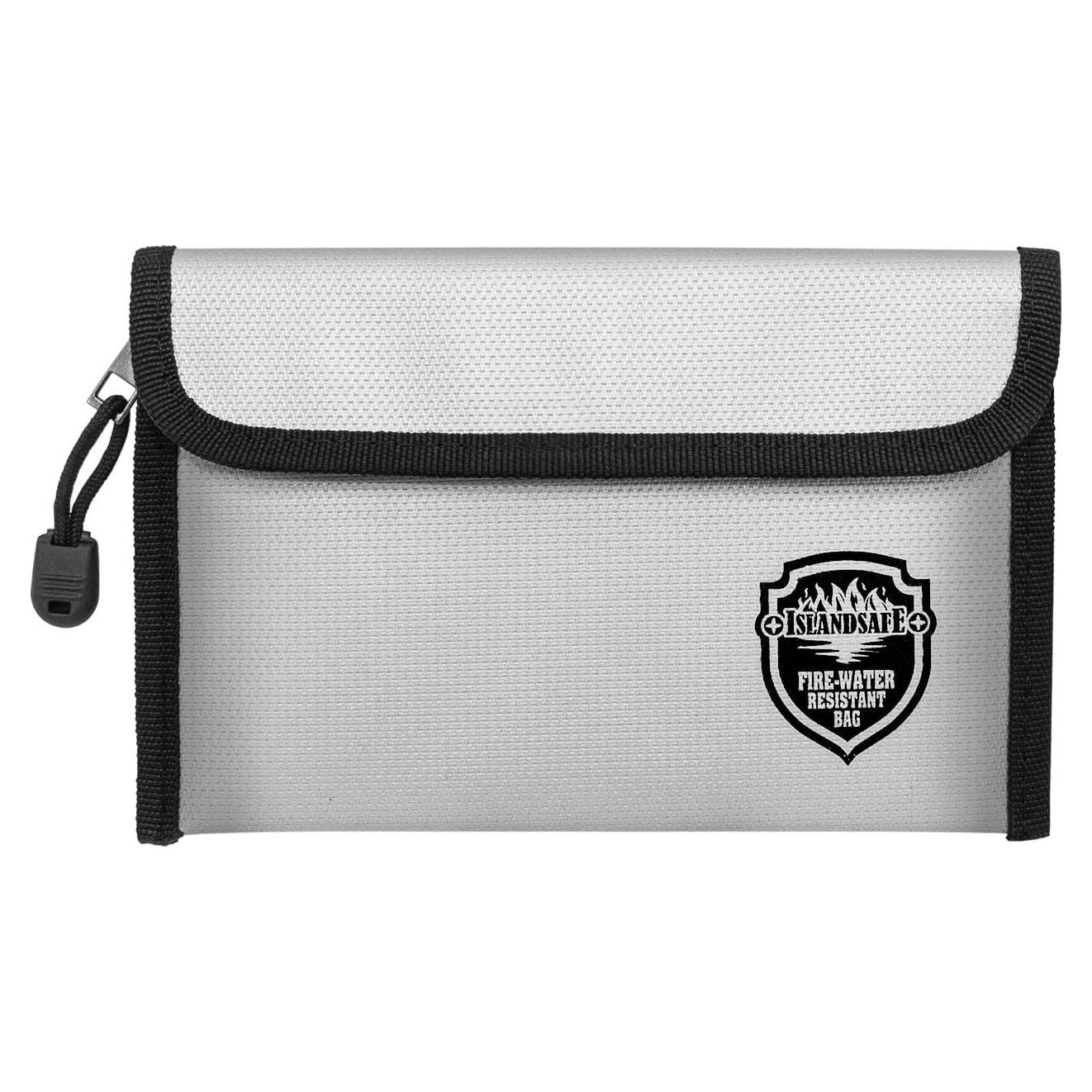Bolsa de Documentos a Prueba de Fuego ISLANDSAFE 5x8" Gris