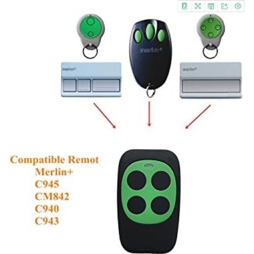 Clonador de Control Remoto Universal XIHADA Verde 4 Botones