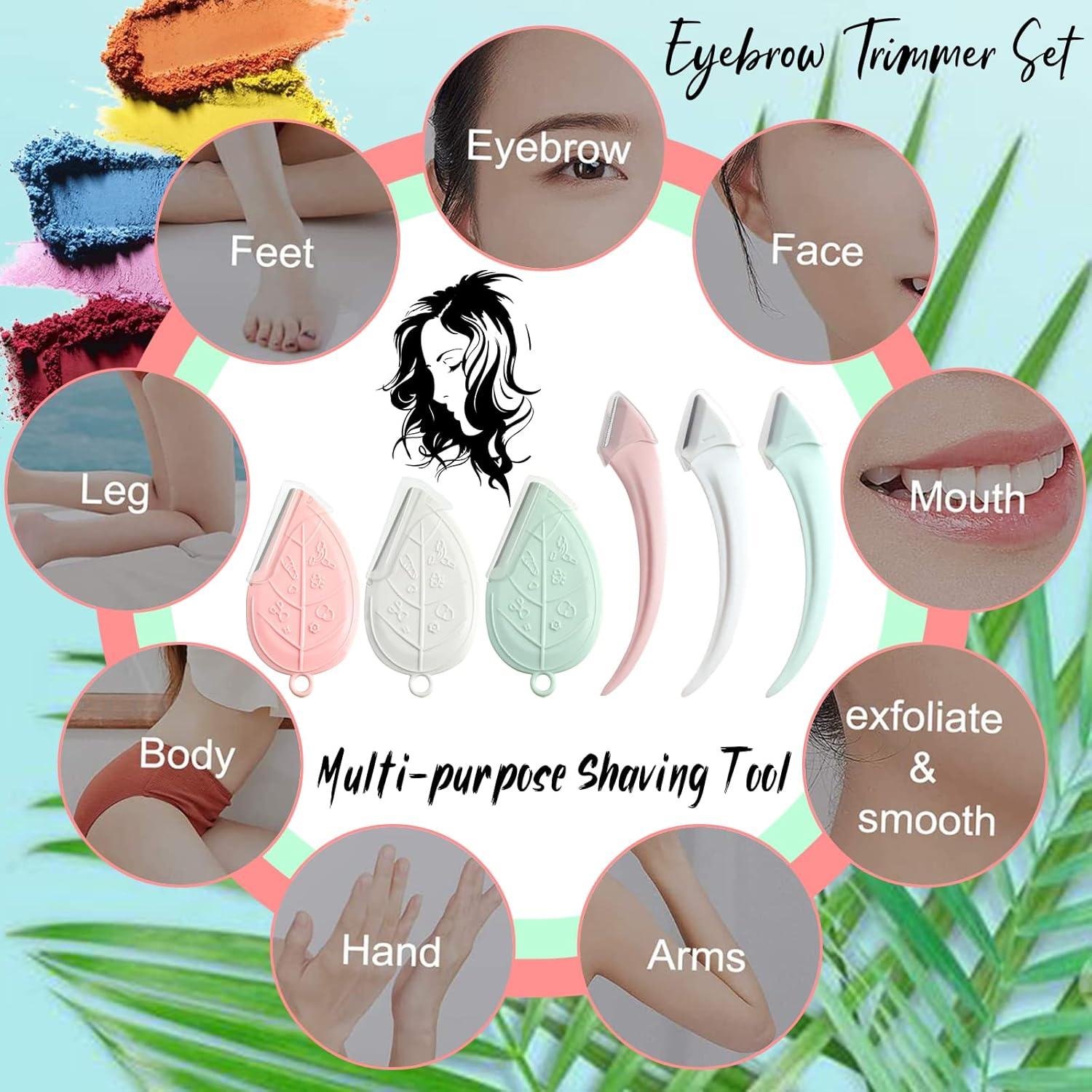 Juego de Recortadores de Cejas ONEUPIN 12 Piezas Acero Inoxidable