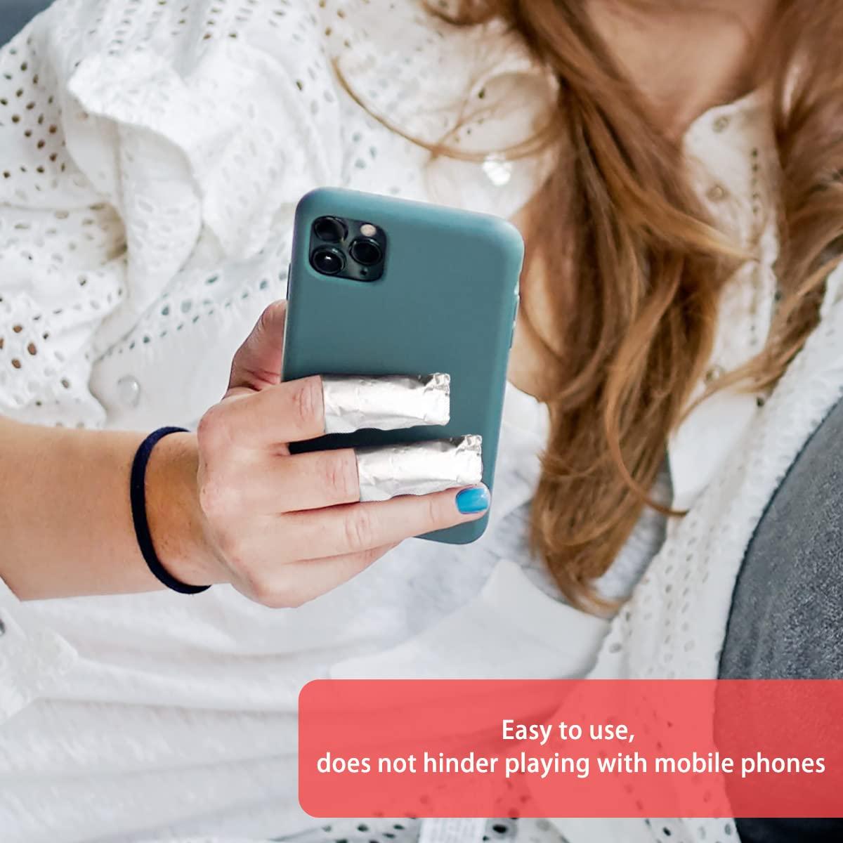 Envolturas de quitaesmalte OKYMOTOR 500 piezas papel aluminio