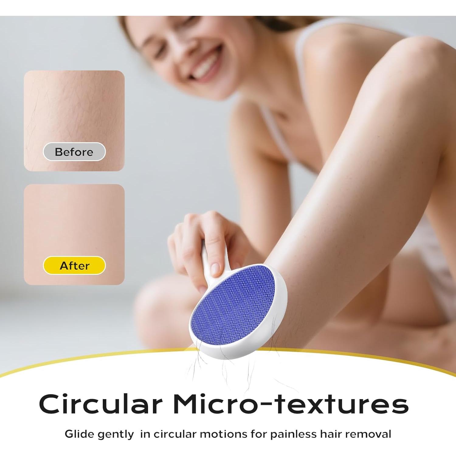 Lima de vidrio nano para pies Yomanta 2 en 1 - Azul